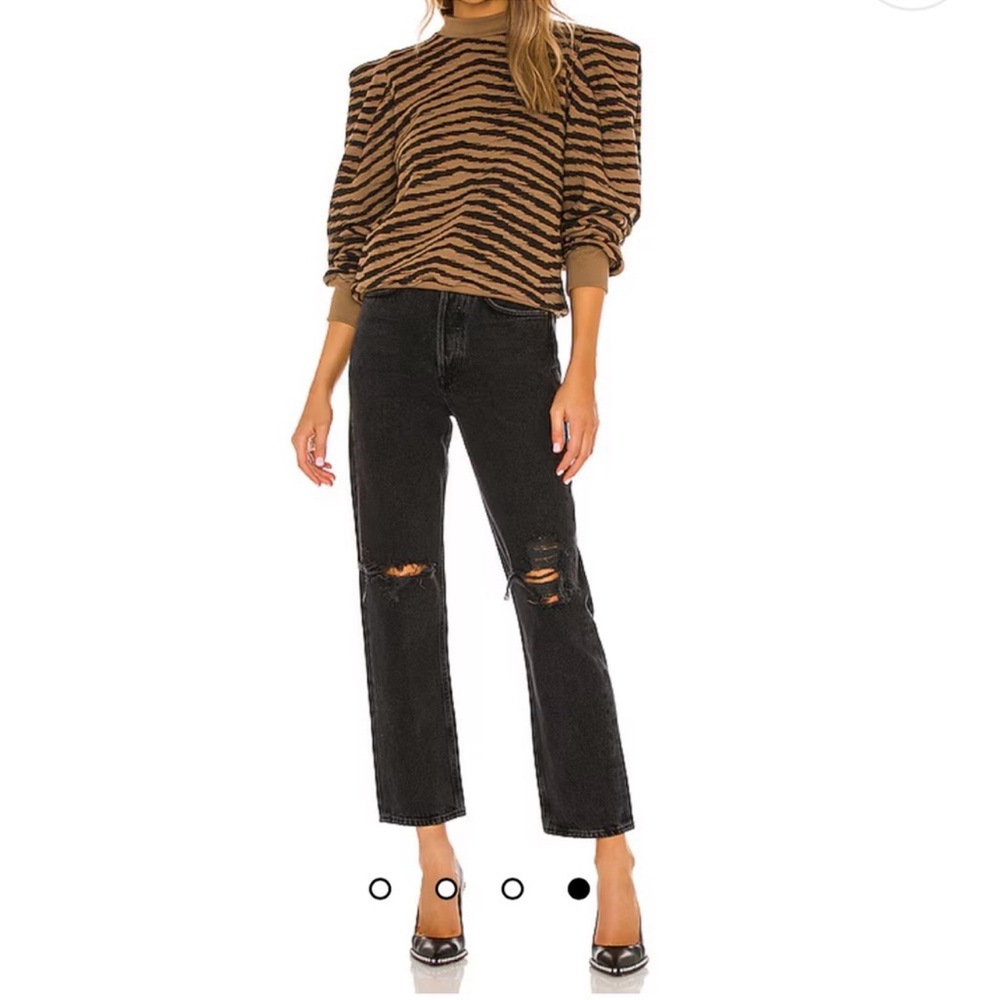 Agolde - 90’s mid rise ripped jeans